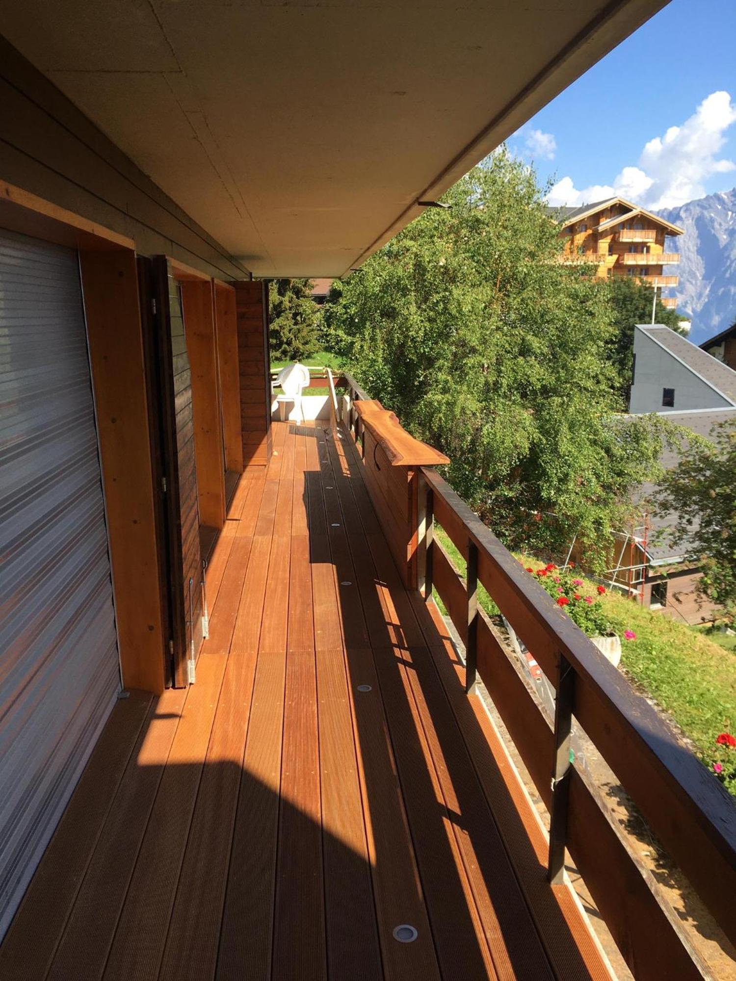 Ferienwohnung Bellevue 518 La Tzoumaz Exterior foto